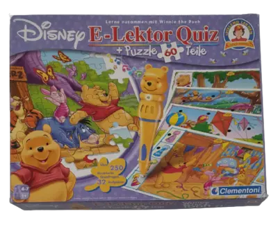 Clementoni Disney Winnie the Pooh E-Lektor Quiz
