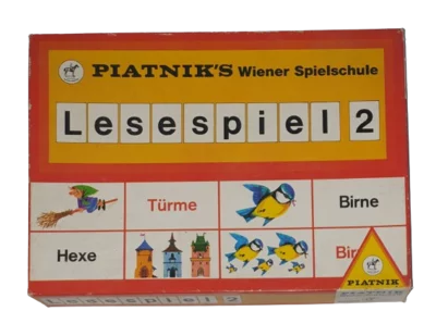 Piatnik's Wiener Spielschule Lesespiel 2