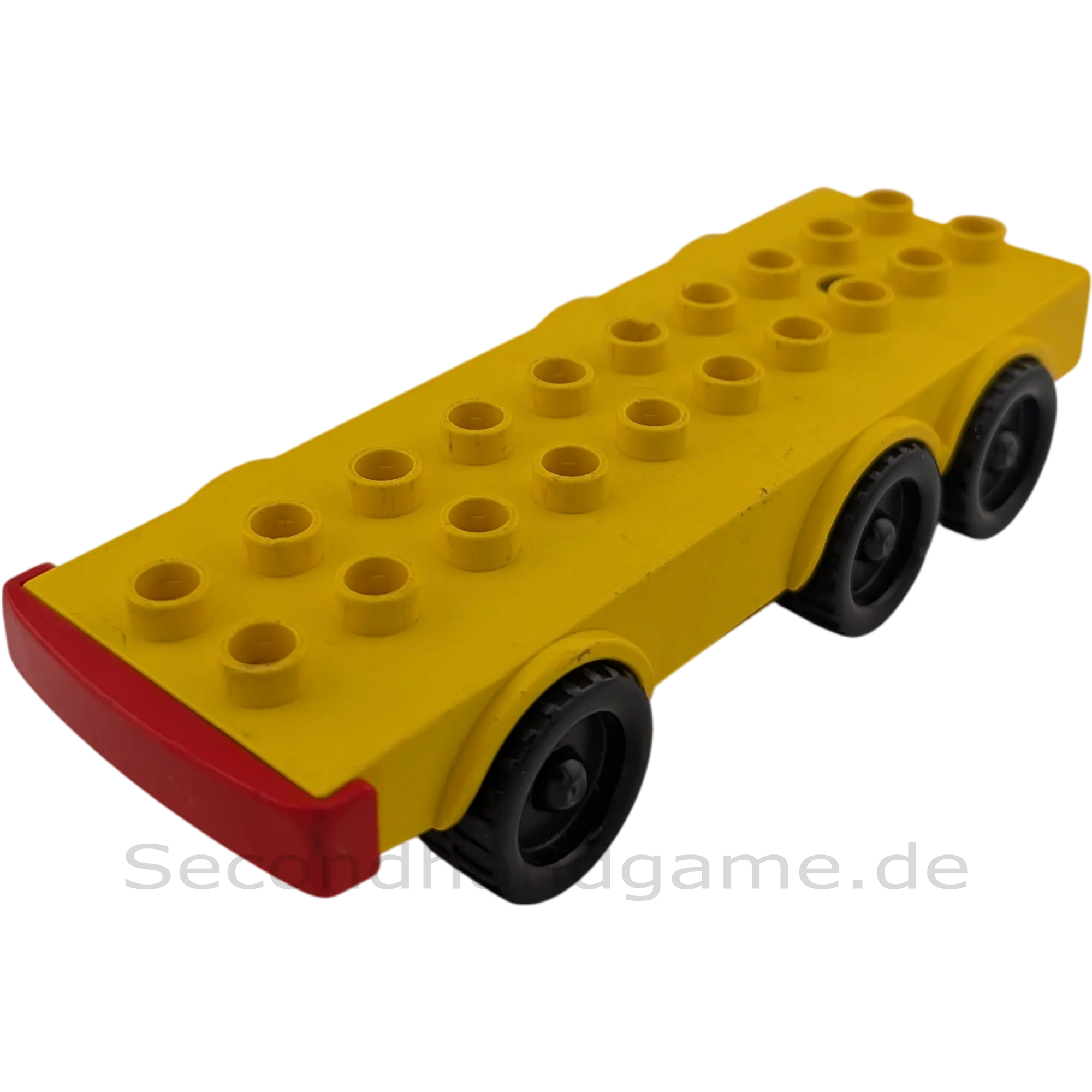 Lego Duplo Autoanhänger Gelb Rot Abschleppanhänger