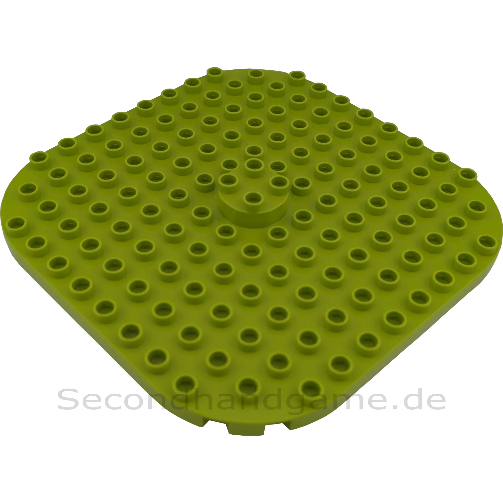 Lego Duplo Bauplatte mit Erhöhung 12x12 Lime