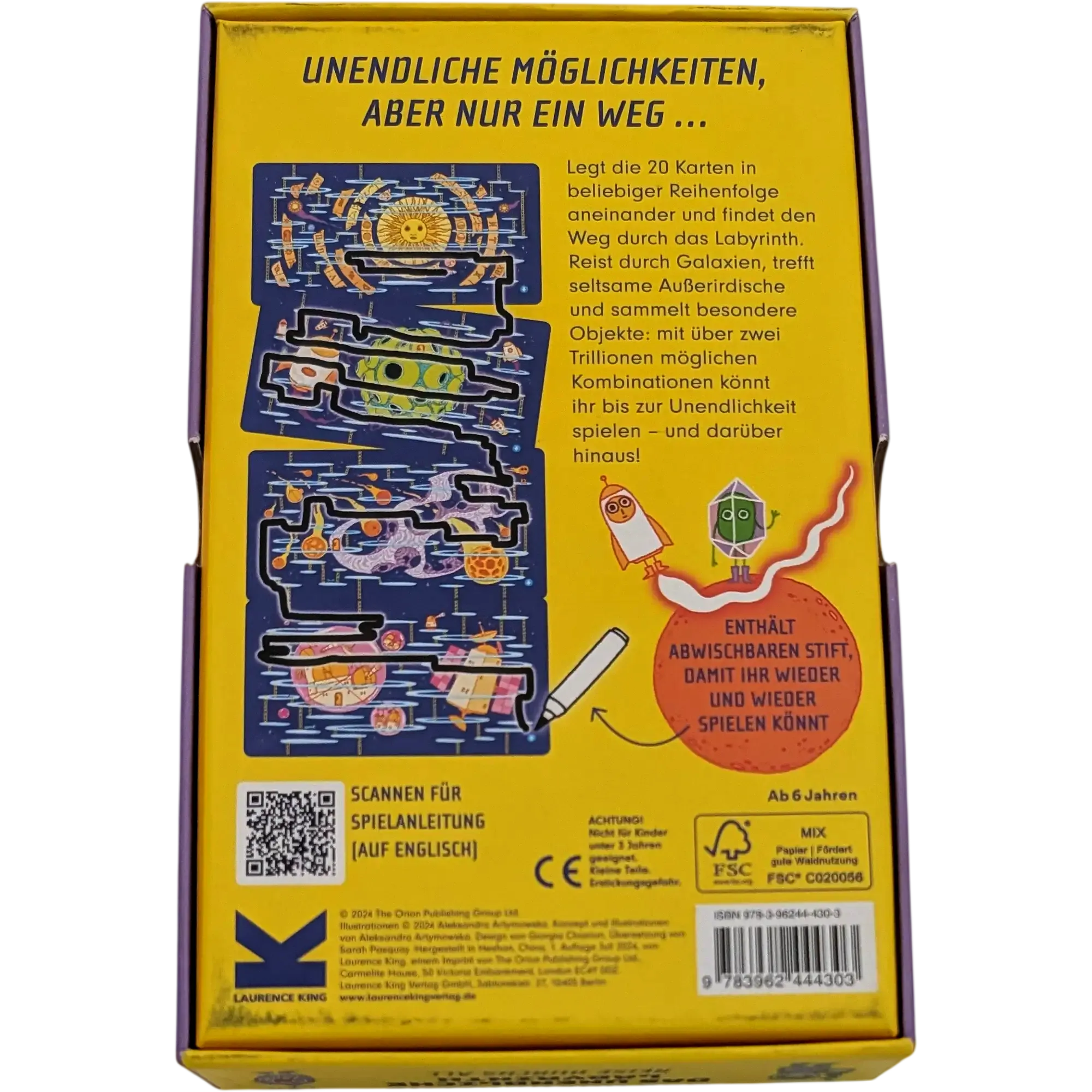 Laurence King Das unendliche Labyrinth Reise durchs All, Ansicht 2