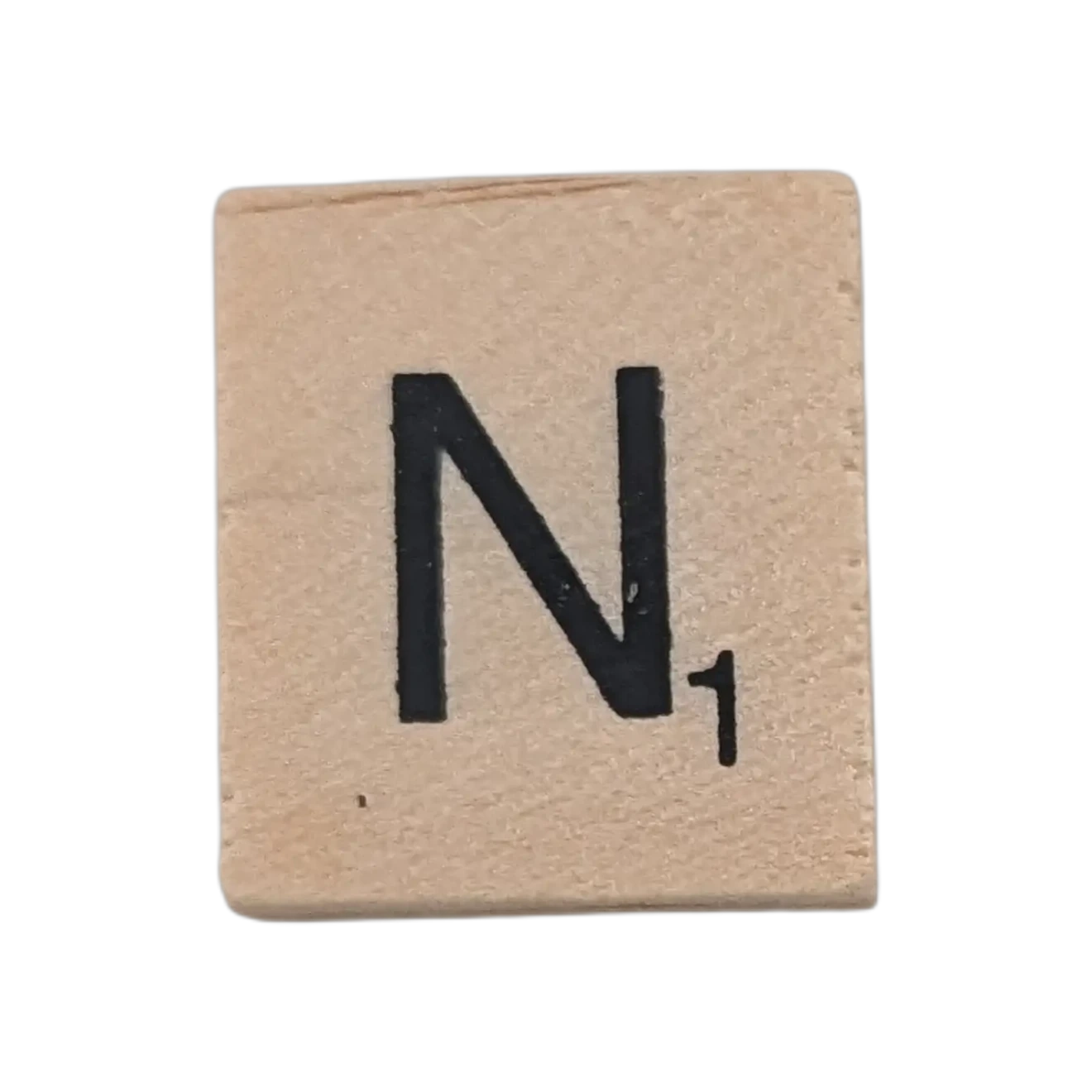 Scrabble Ersatzbuchstaben Holz N