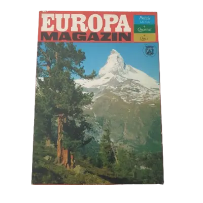 Europa Magazin Puzzle + Quartett + Quiz