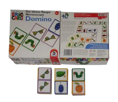 Schmidt Die kleine Raupe Nimmersatt Domino 40460