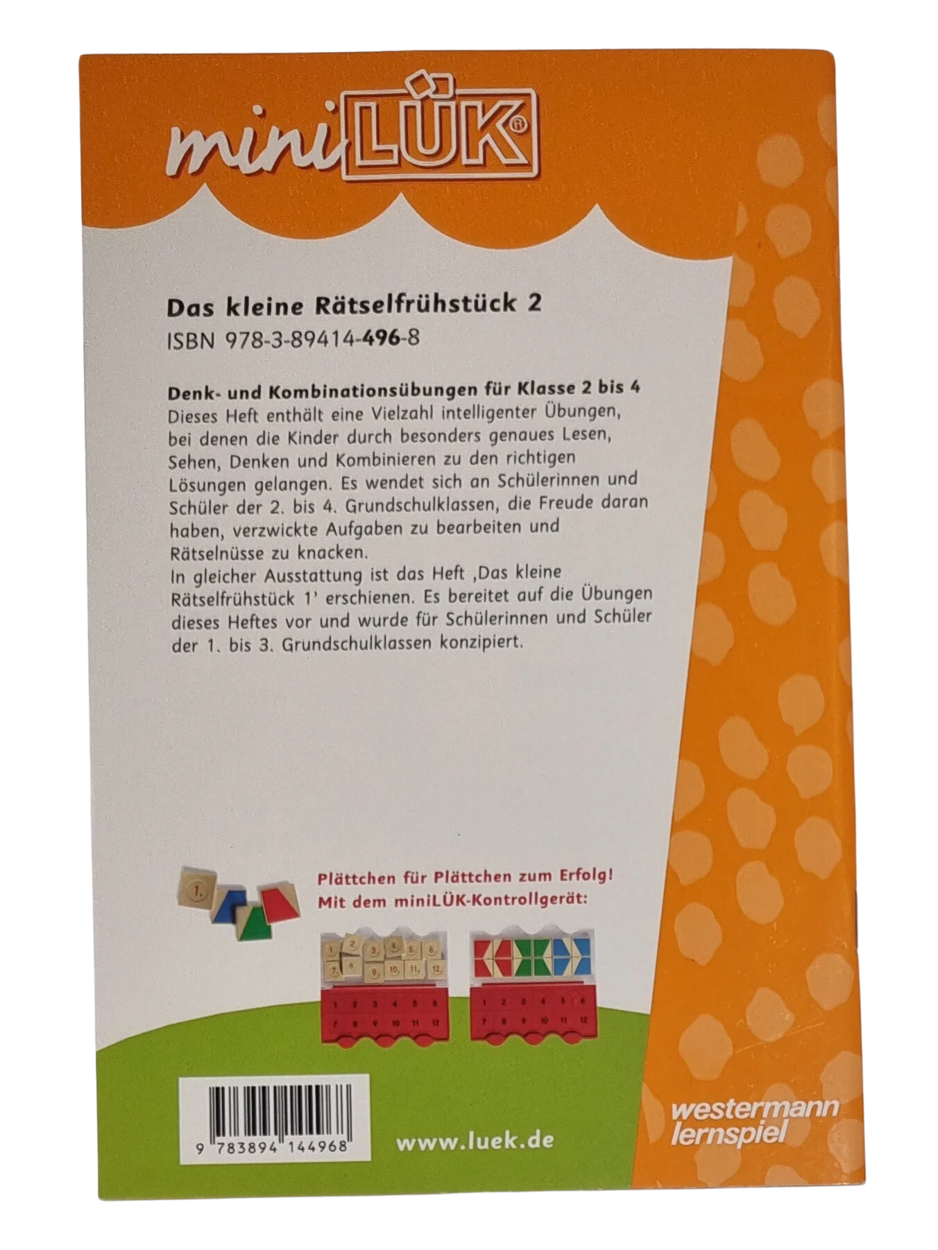 Mini Lük Das kleine Rätselfrühstrück für Klasse 2 bis 4