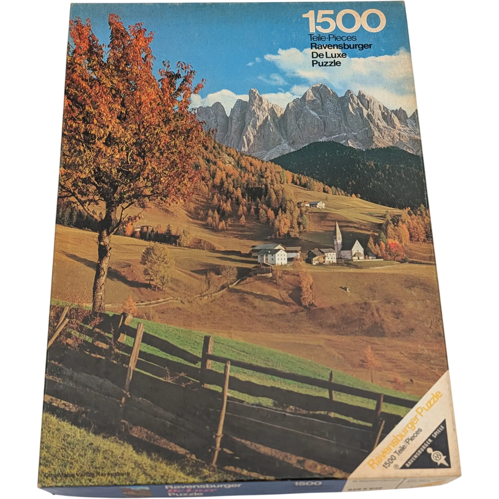 Ravensburger De Luxe Puzzle 1500 Teile St. Magdalena Süd Tirol 6255632