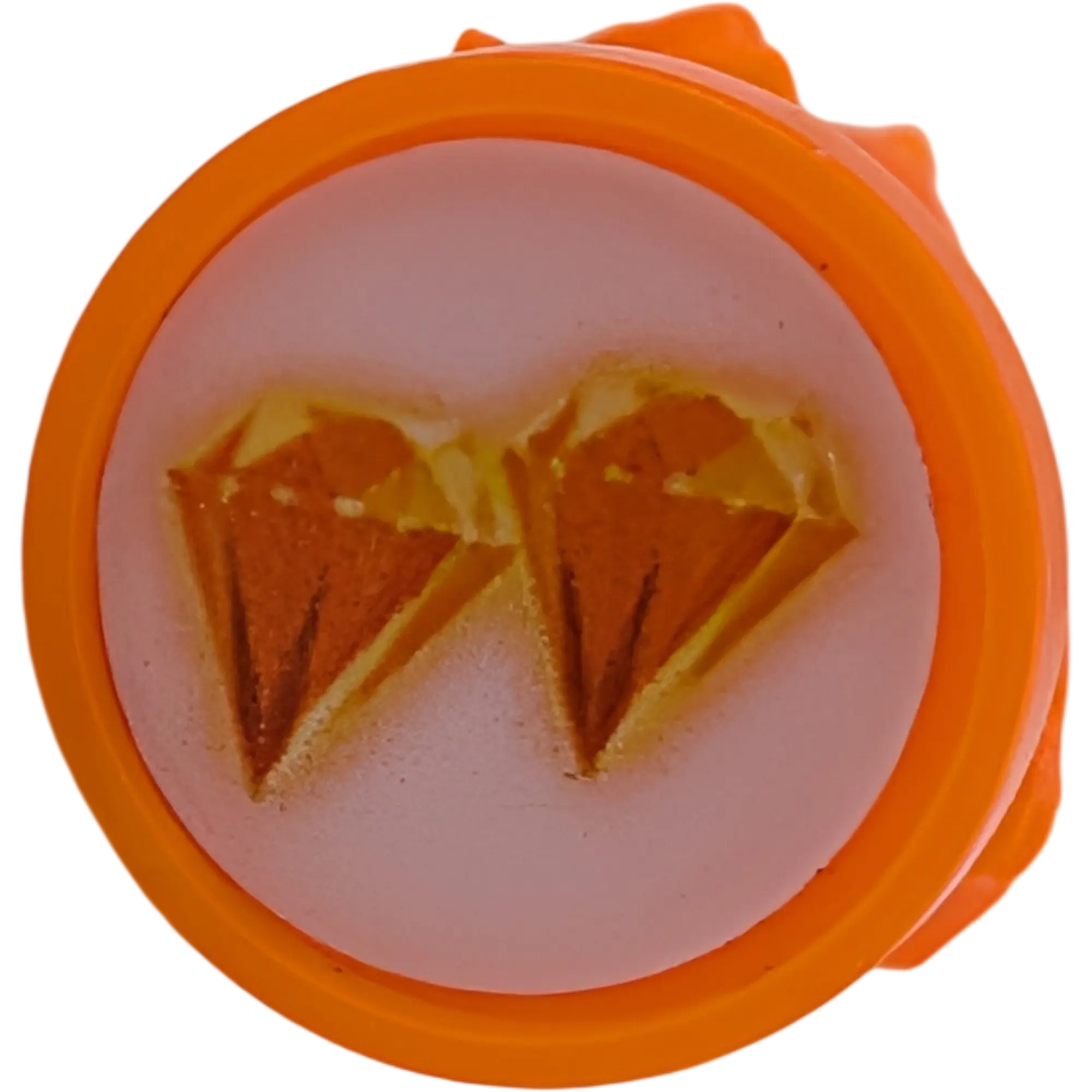 Kosmos Fluss der Drachen Ersatzteile Drachenfigur Orange mit zwei Edelsteinen, Ansicht 2