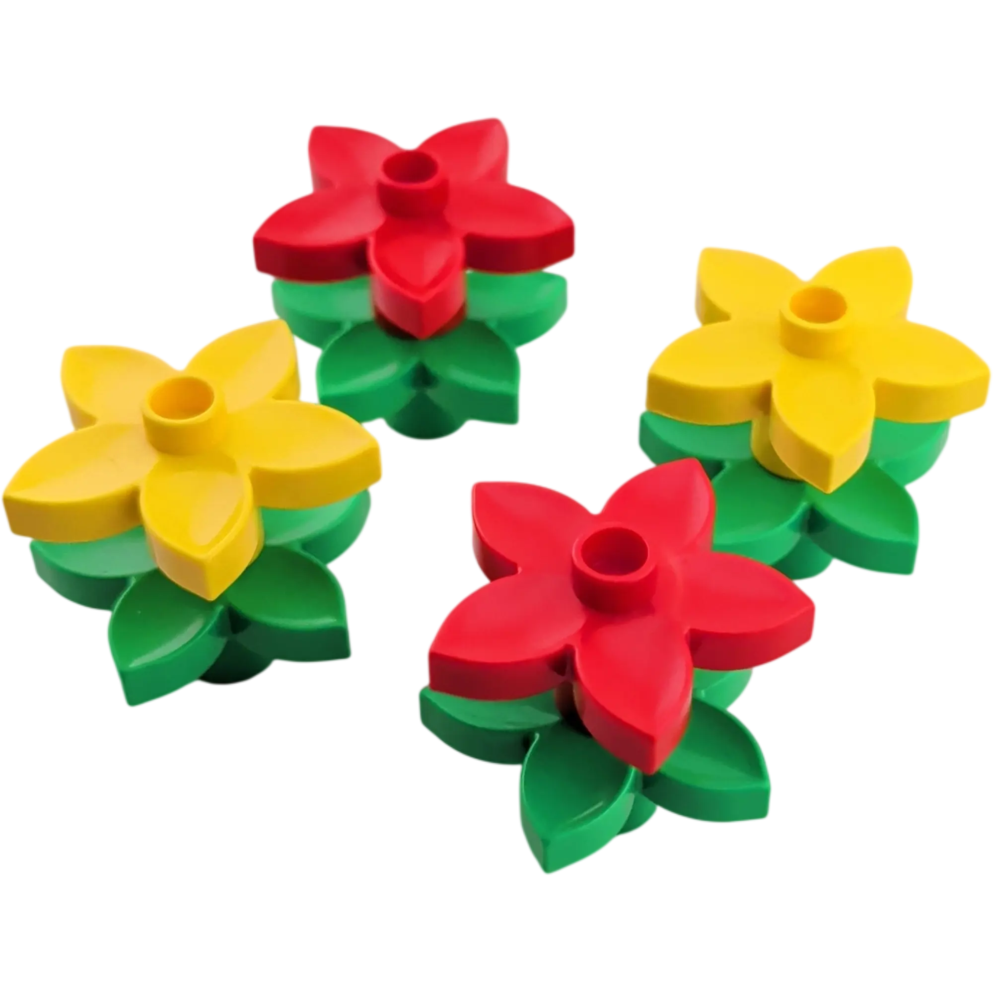 Lego Duplo 4x Blumen in 8 Teilen, Ansicht 2