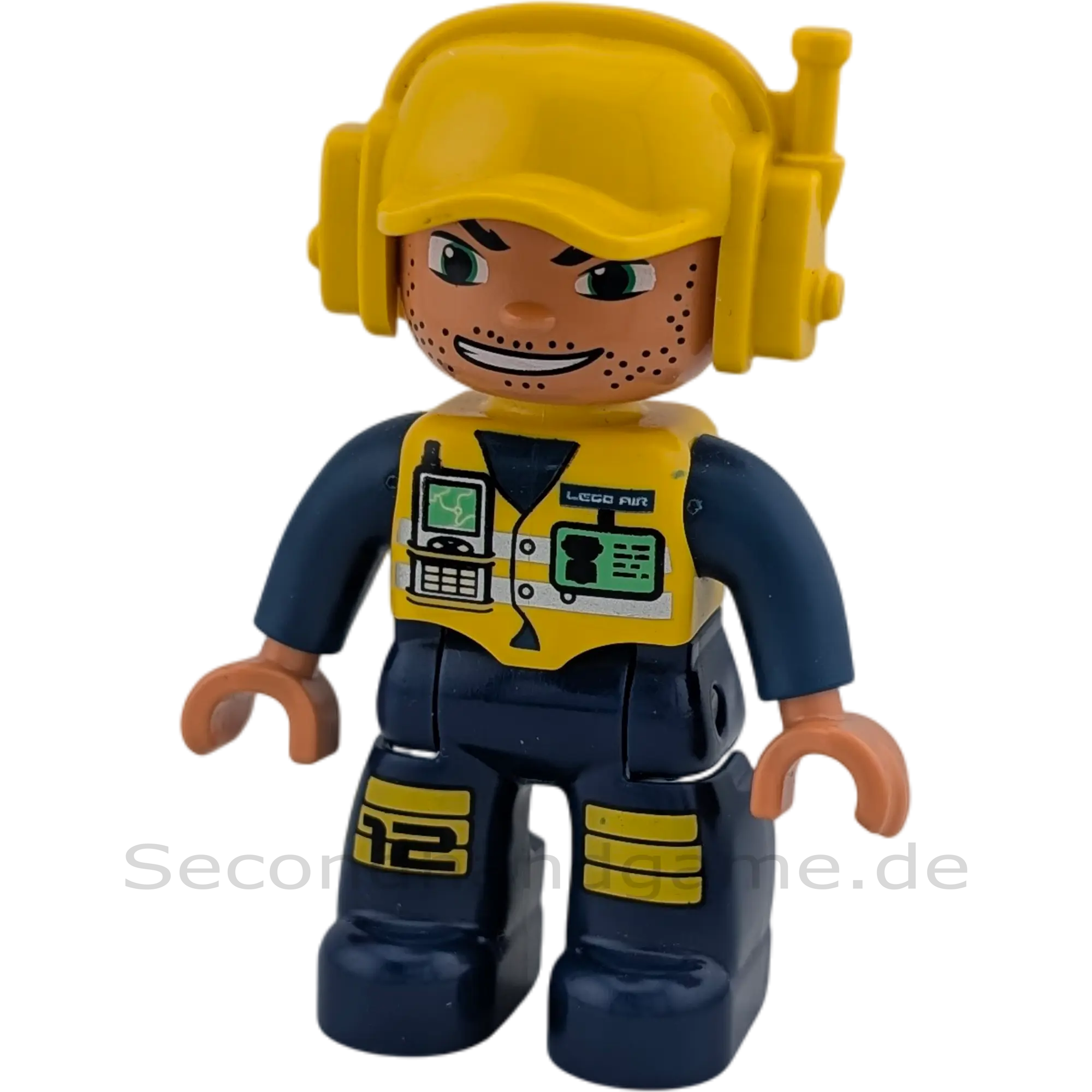 Lego Duplo Figur Mann 47394 Flughafenpersonal Walkie Talkie