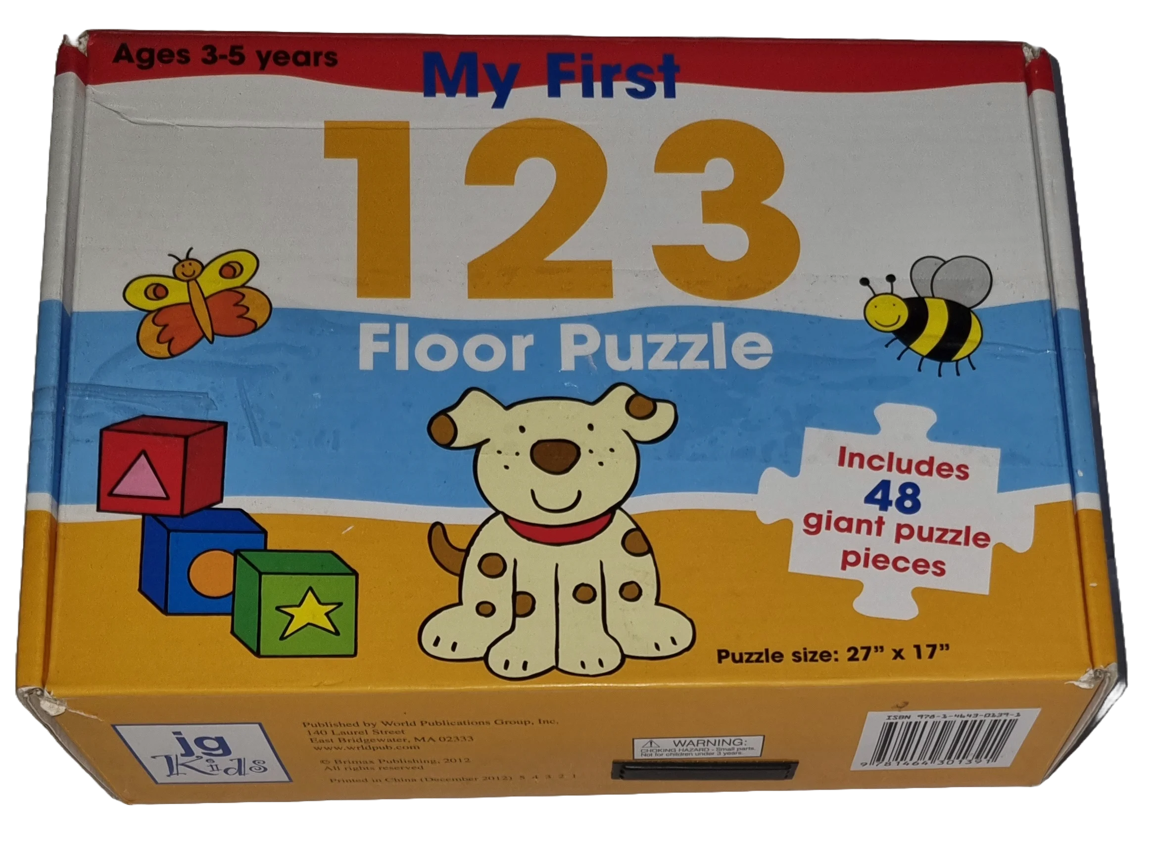 My first 1 2 3 Floor Puzzle 48 Teile Bodenpuzzle