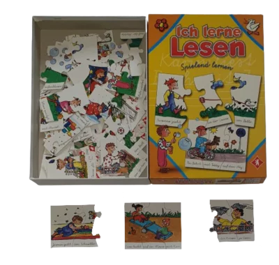 Berliner Spielkarten Ich lerne Lesen 9601