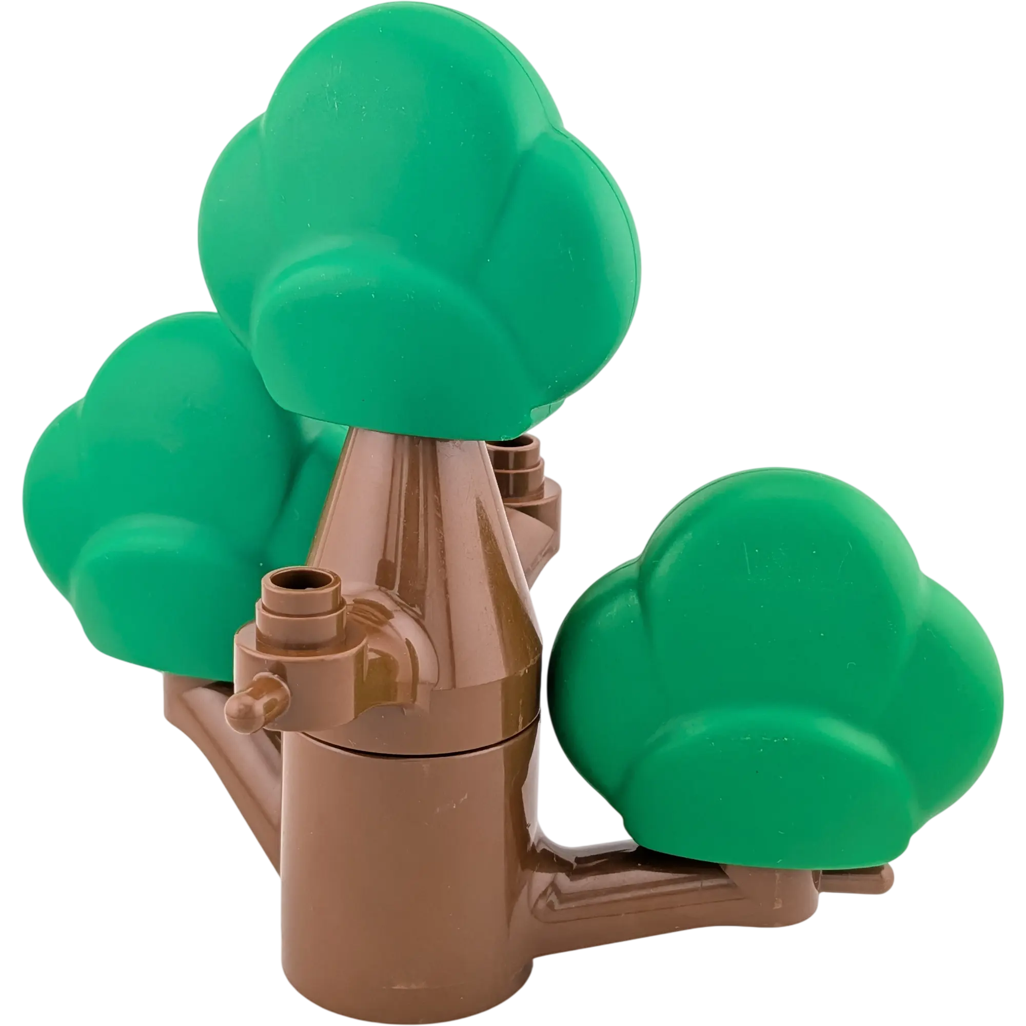 Lego Duplo 5 teilig Groß Baum Braun Busch Dunkelgrün