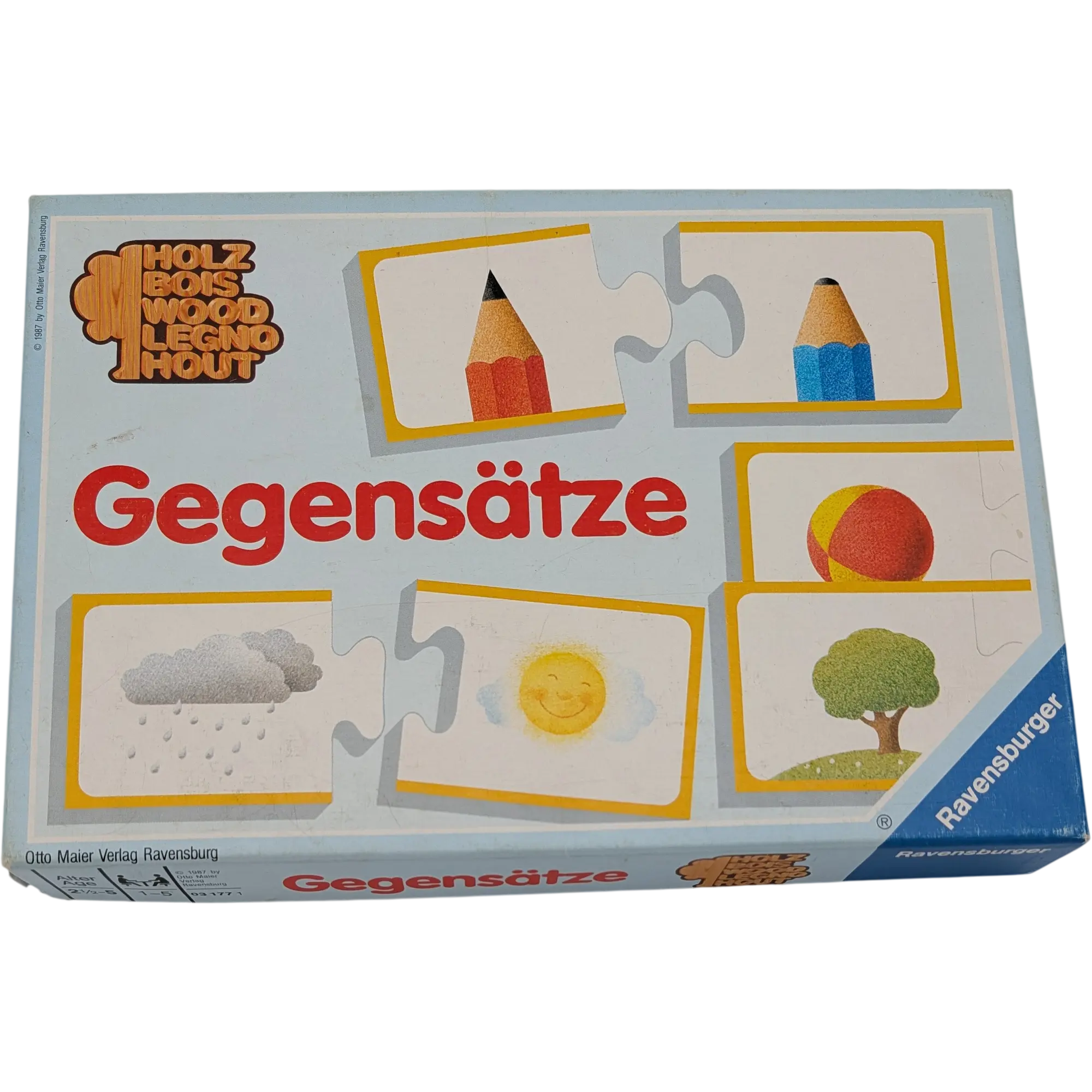 Ravensburger Gegensätze 031771 Holz