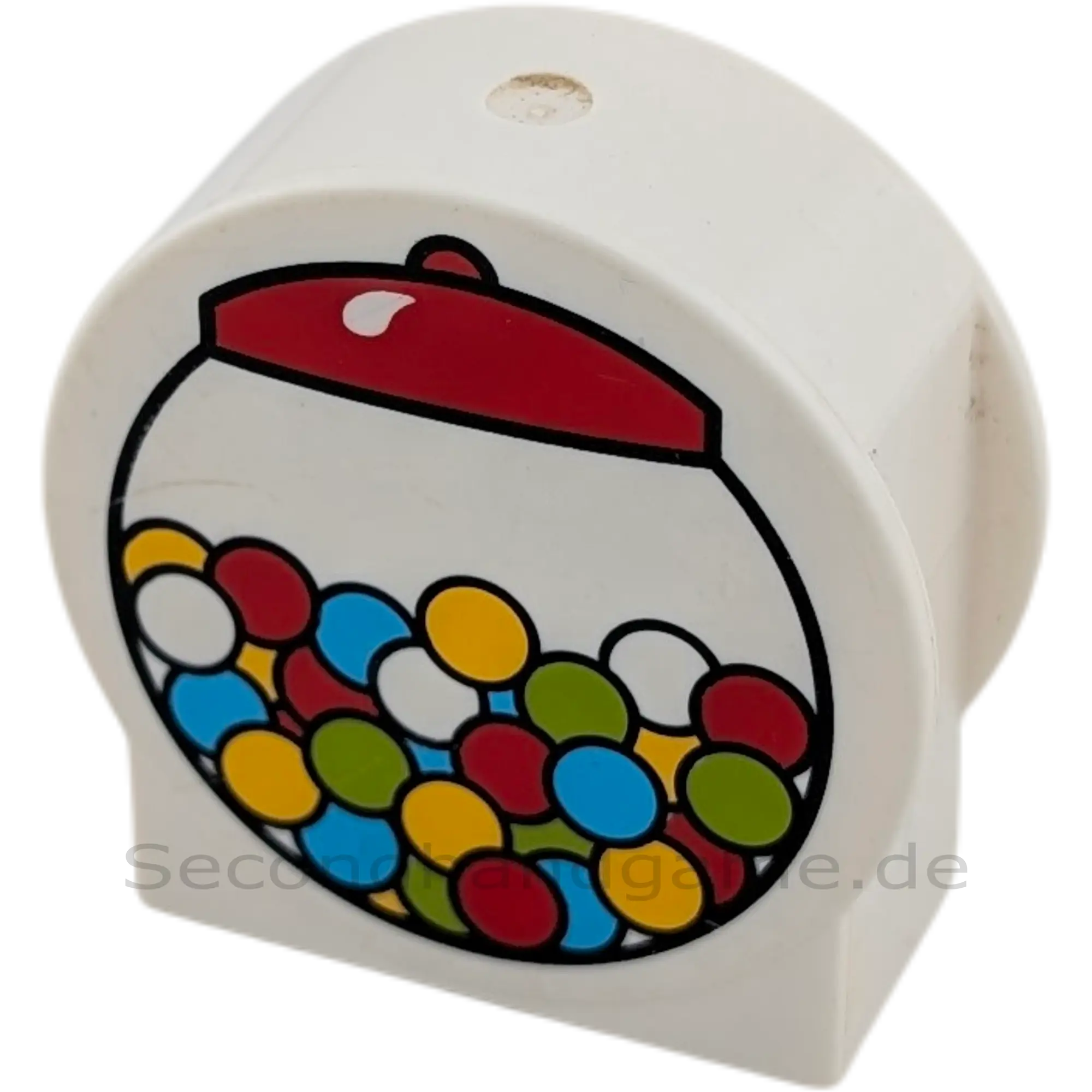 Lego Duplo 14222 Rund Kaugummiautomat Bonbons Weiß Bunt