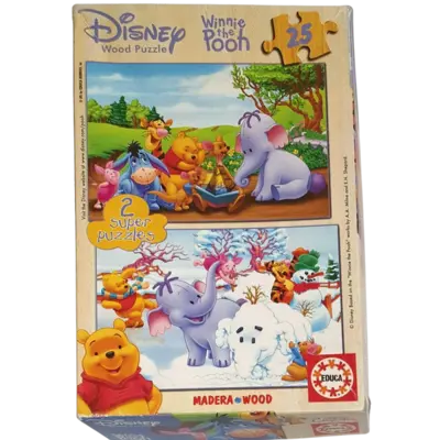 Disney Winnie the Pooh 25 Teile Holz