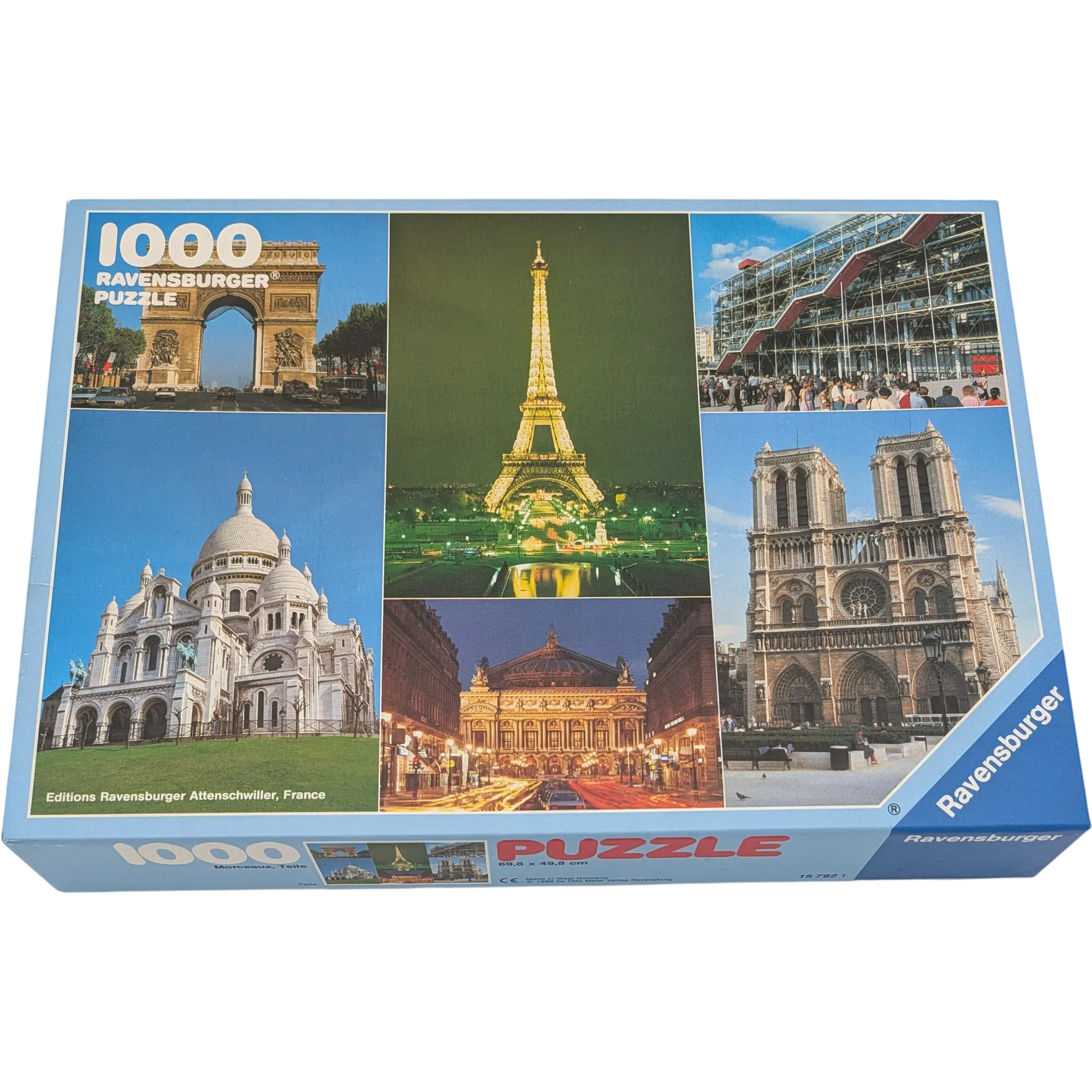 Ravensburger Puzzle 1000 Teile 157921 Morceaux Paris