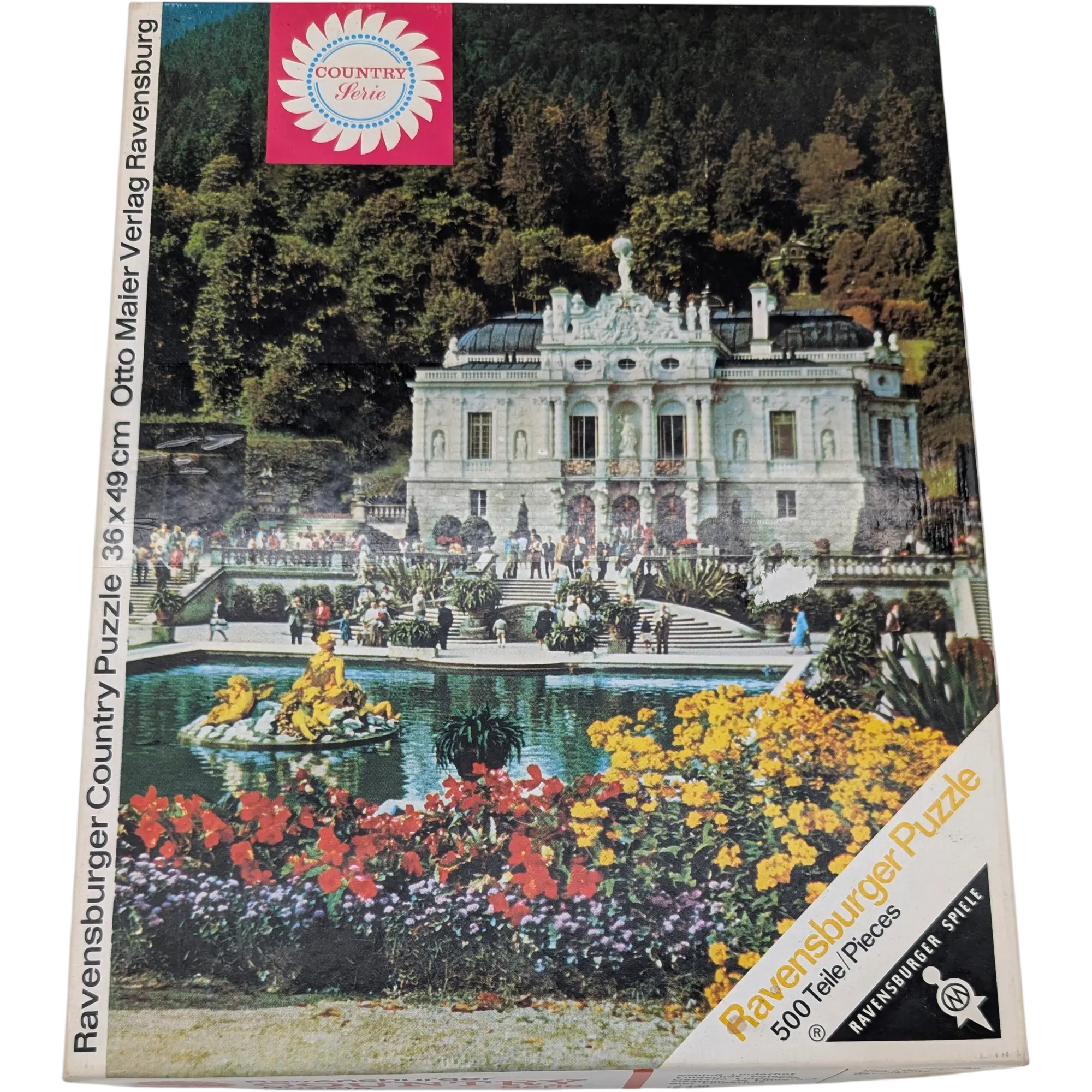 Ravensburger Country Serie Puzzle 500 Teile 15436 Schloß Linderhof 