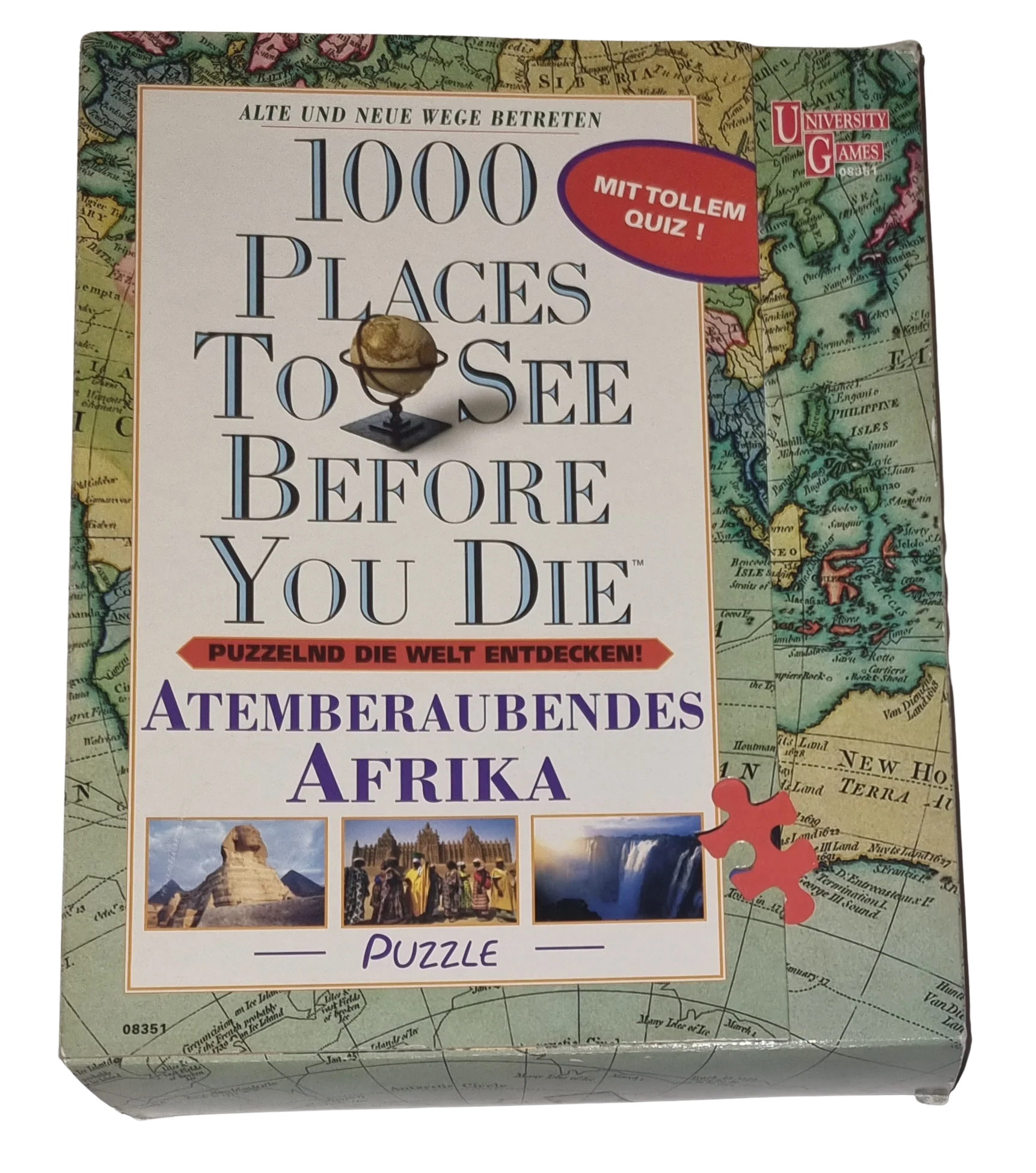 University Games Atemberaubendes Afrika Puzzle 1000 Teile 08351