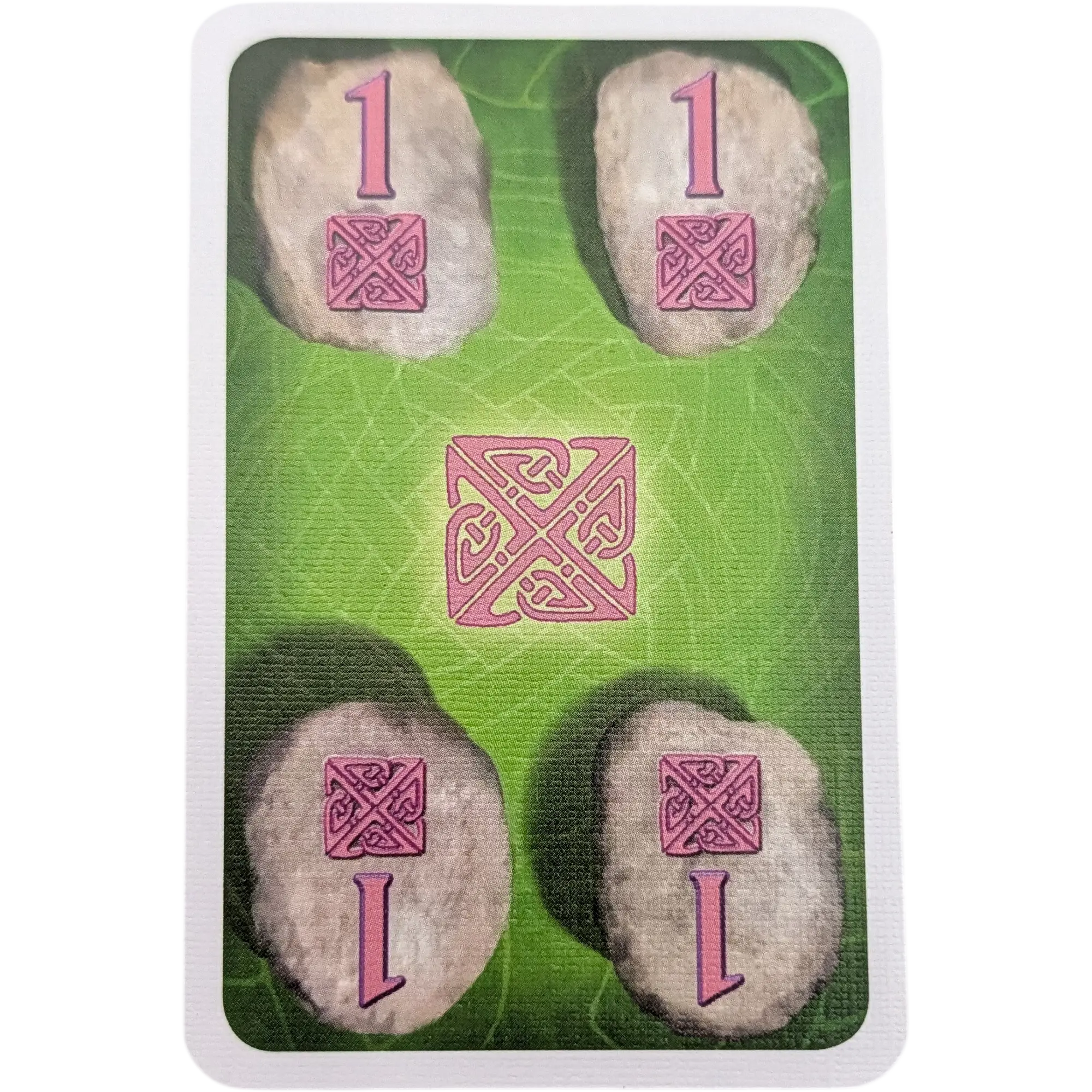 Kosmos Keltis der Weg der Steine Ersatzkarte Pink Farbsymbol Eins