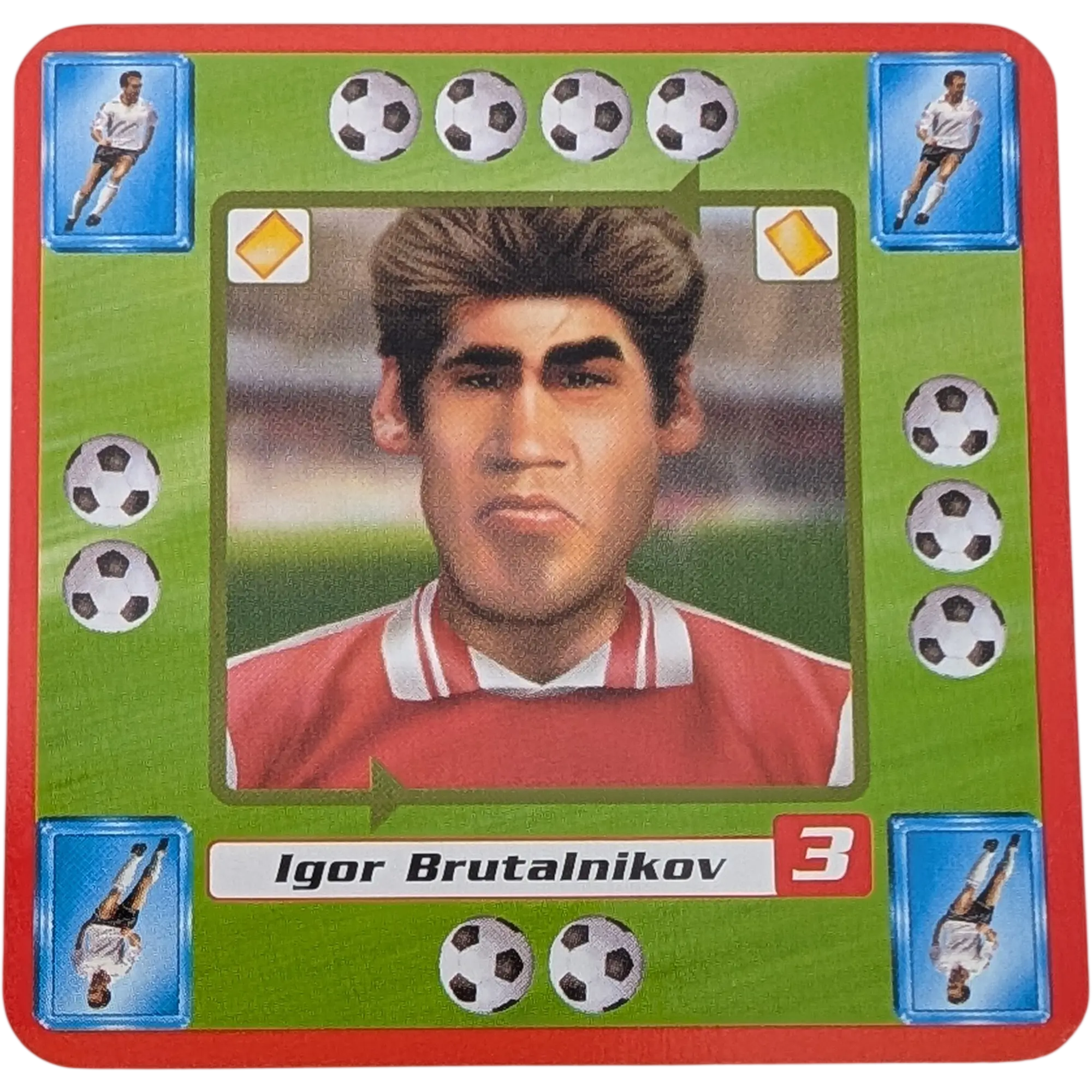 Kosmos Finale Ersatzteile Team Rot Mittelfeld Igor Brutalnikov 3