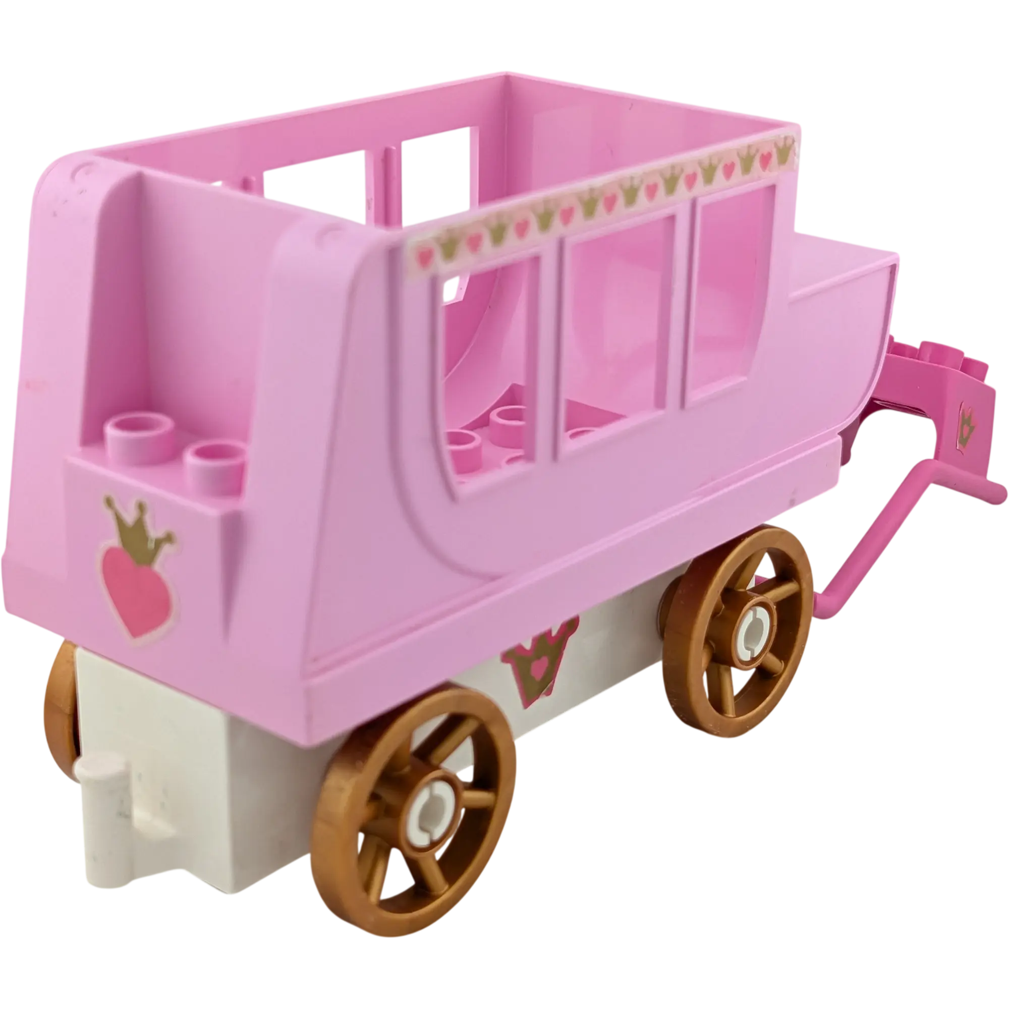 Lego Duplo Prinzessinnen Kutsche Rosa Weiß Pink