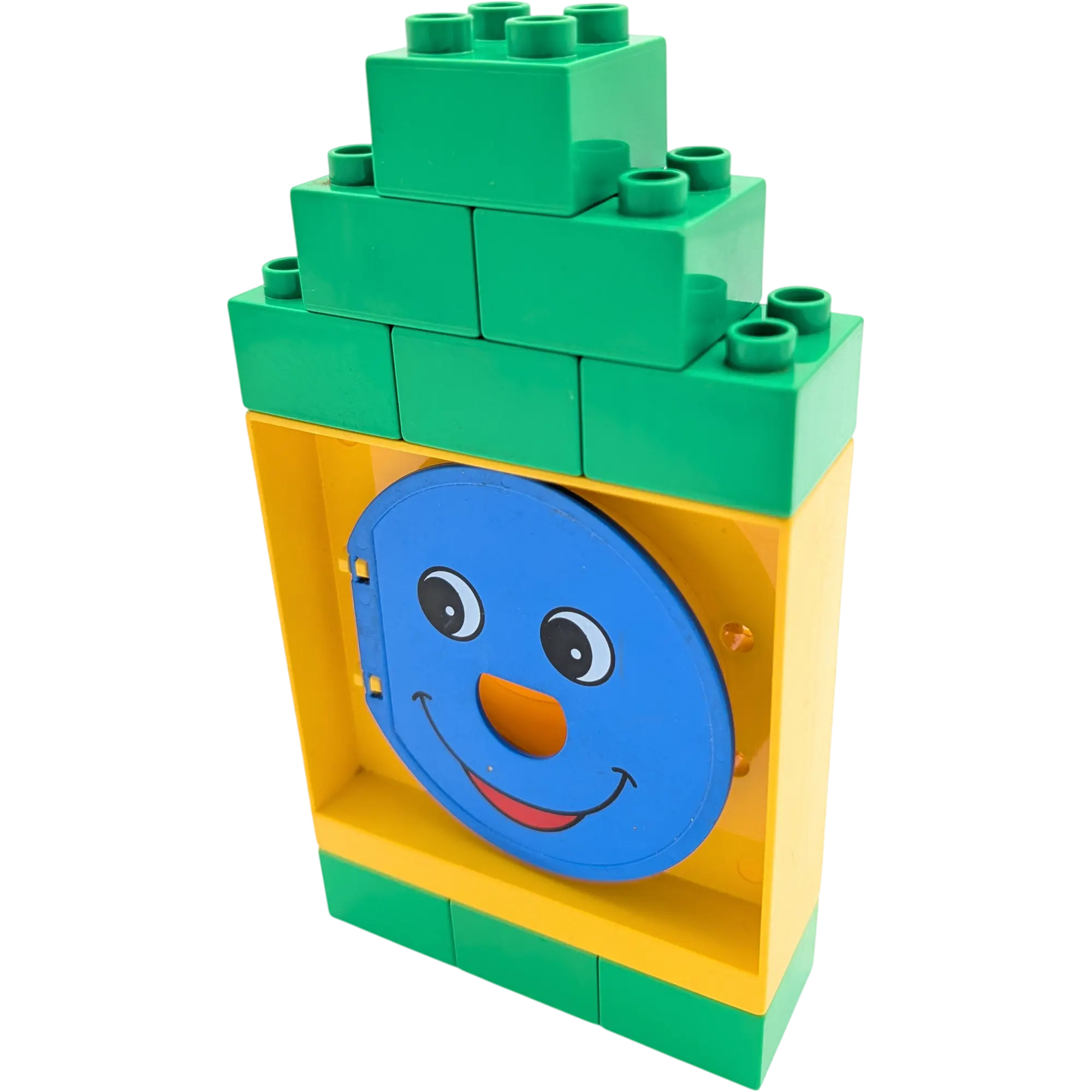 Lego Duplo Tunnelrutsche Spielplatz 14 teilig Gesicht Dunkelblau Gelb Grün