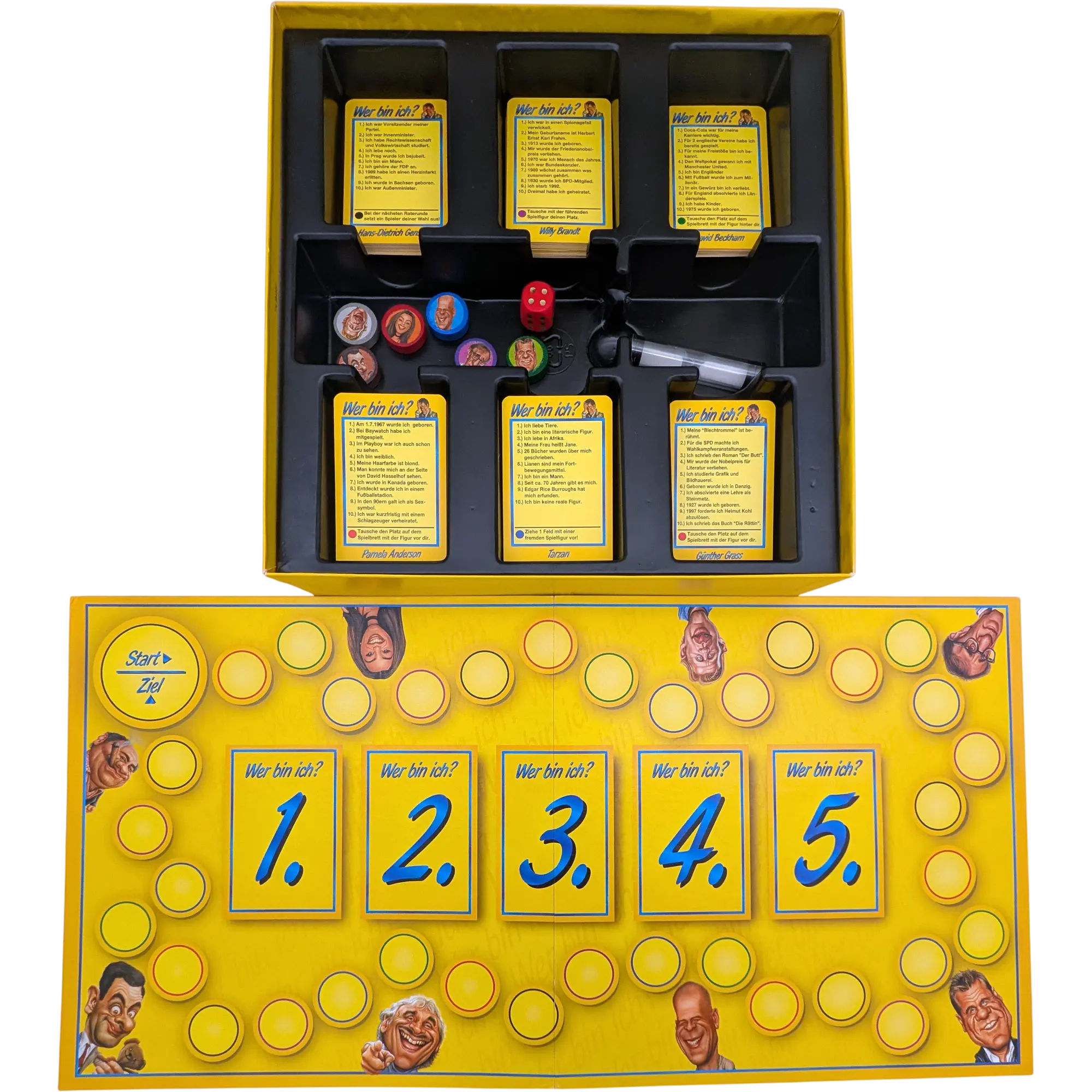 Spiel Spass Wer bin ich? Das Promi-Rate-Spiel