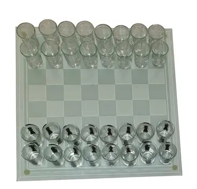 Shot Glas Chess Set Schach - Trinkspiel