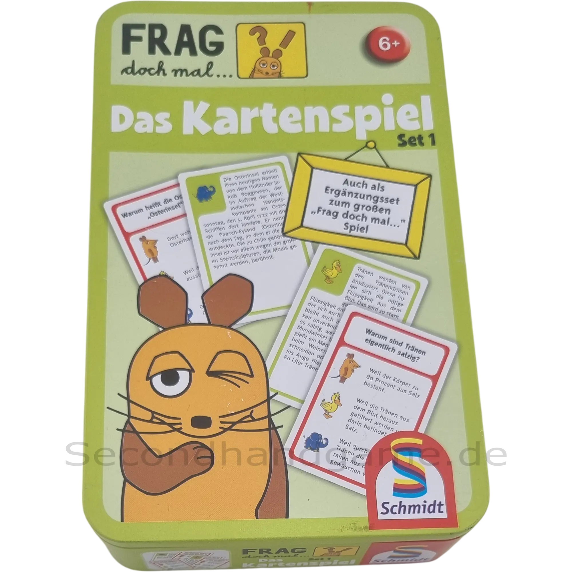 Schmidt Spiele Frag doch mal... Das Kartenspiel Set 1 47037, ab 6 Jahren