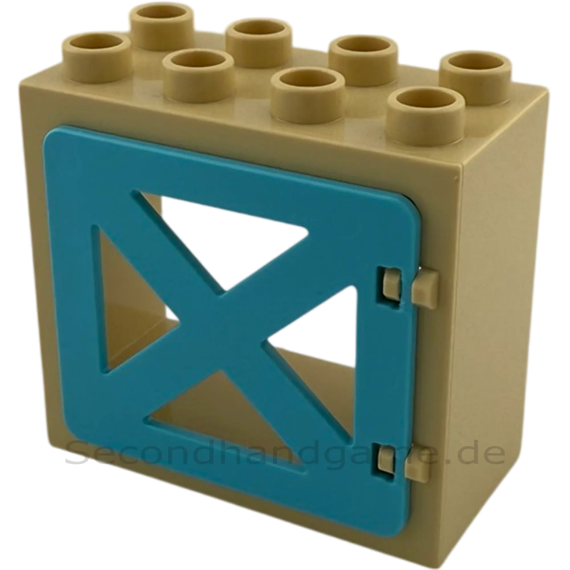 Lego Duplo 61649 Fenster 2x4 Beige Azur X-Fenster
