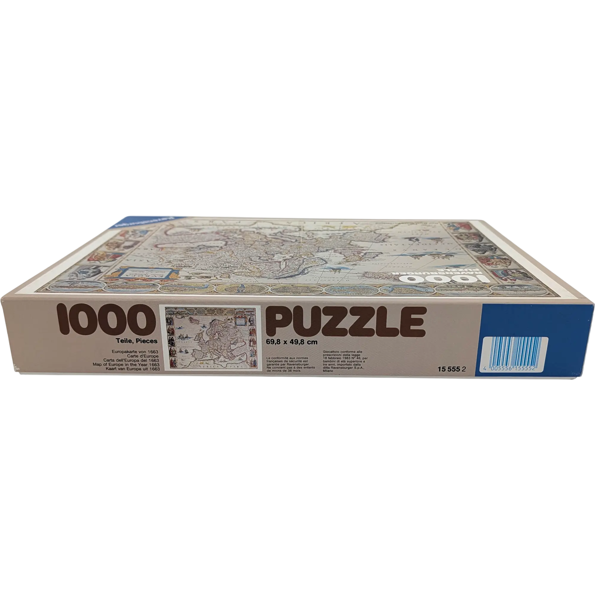 Ravensburger Puzzle 1000 Teile 155552 Europakarte von 1663