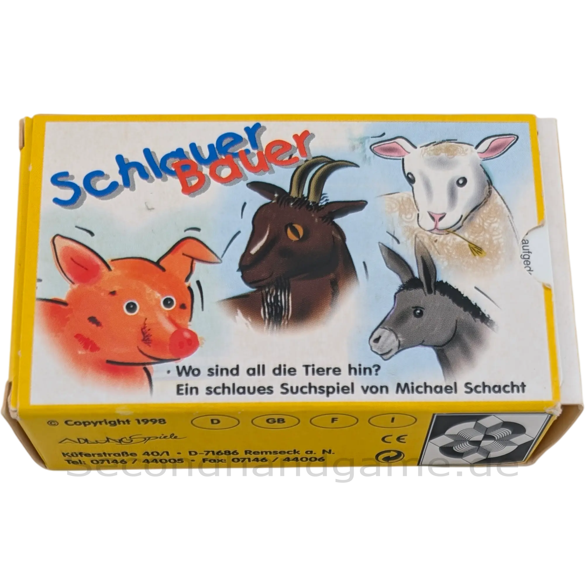 Adlung Spiele Schlauer Bauer Wo sind all die Tiere hin?