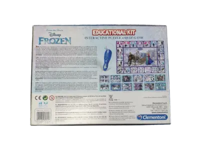 Clementoni Disney Frozen Interactive Puzzle + Quiz Game