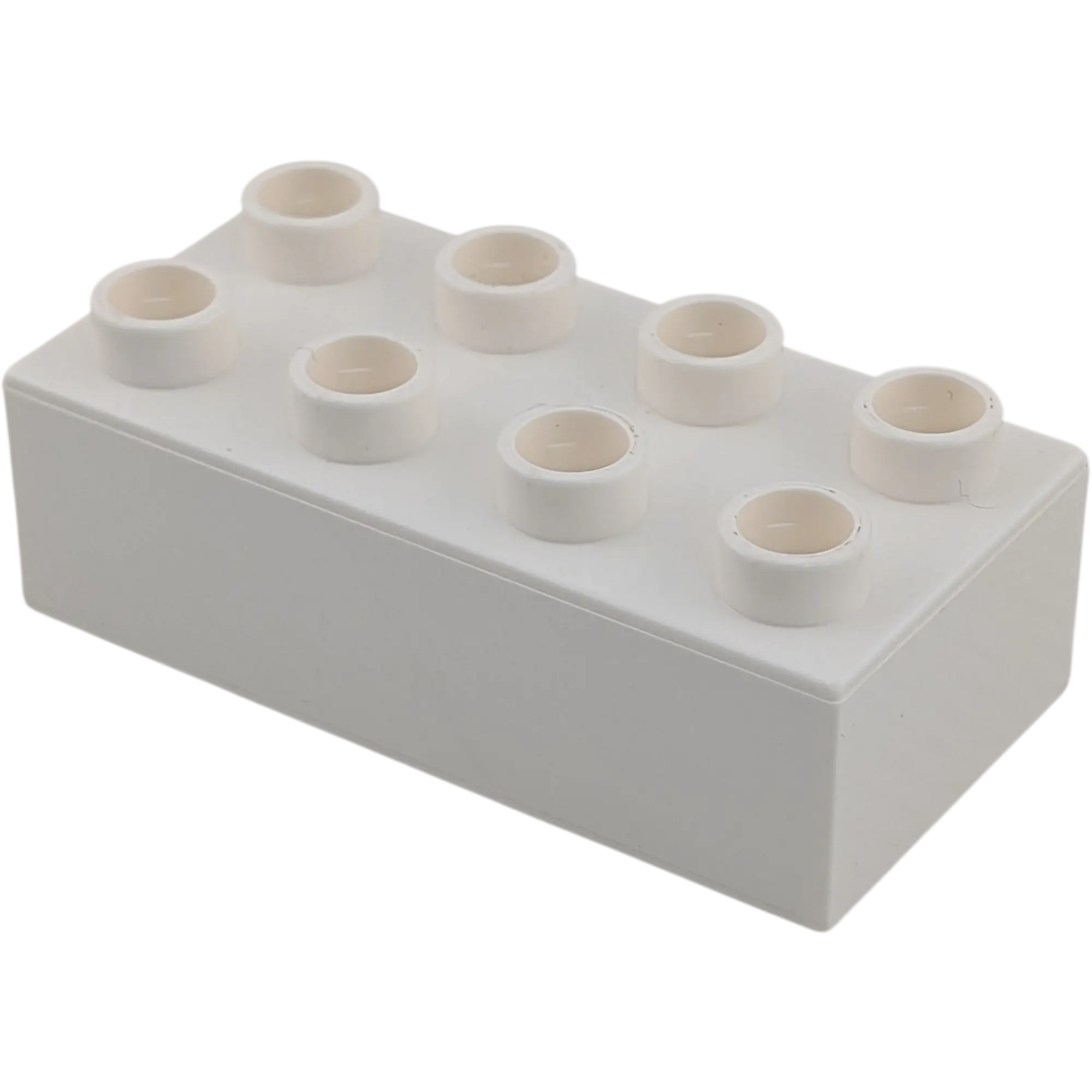 Lego Duplo 2x4 Stein 3011 Weiß bedruckt mit Girlande Tannen Weihnachten