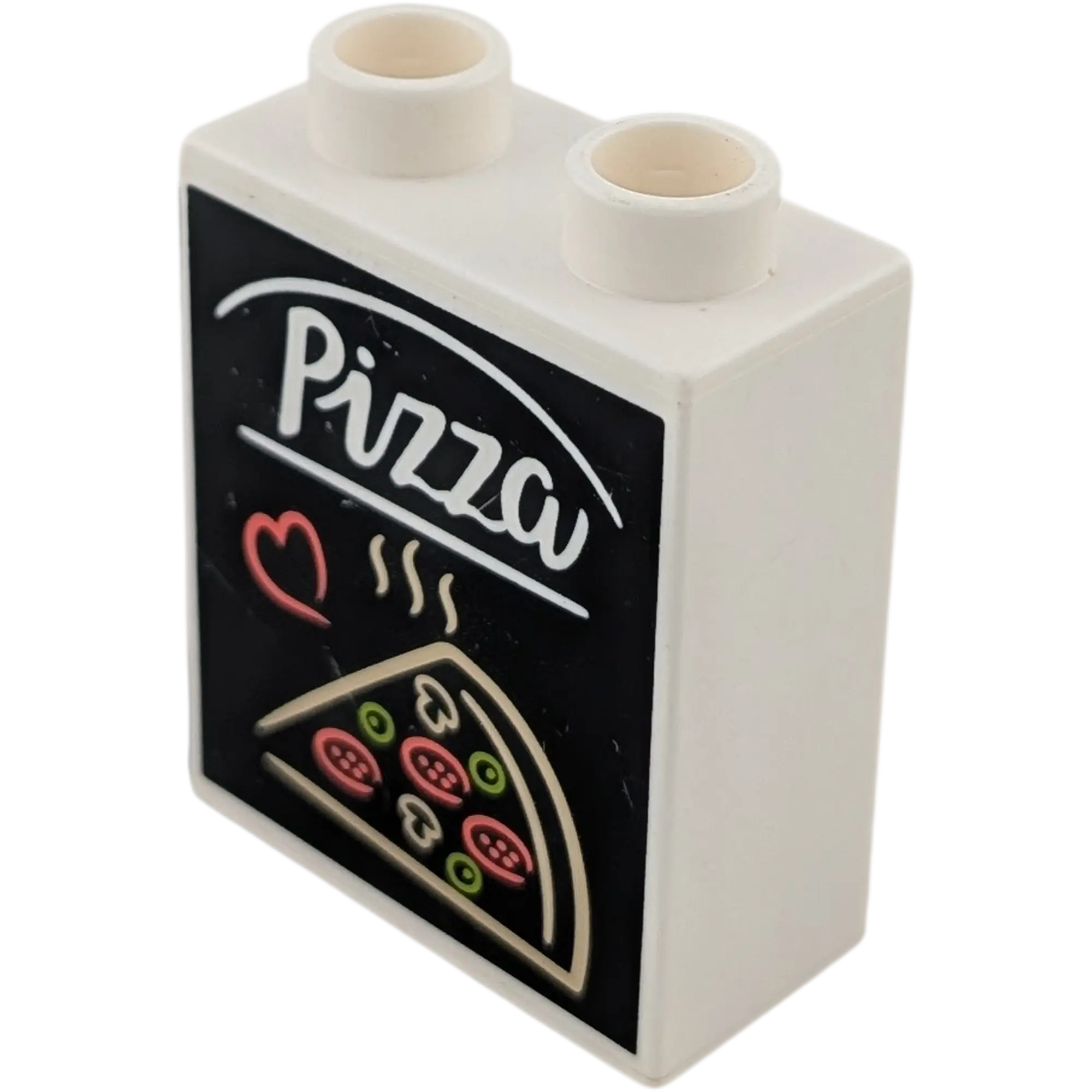 Lego Duplo 4066 Weiß mit Pizza Pizzaria