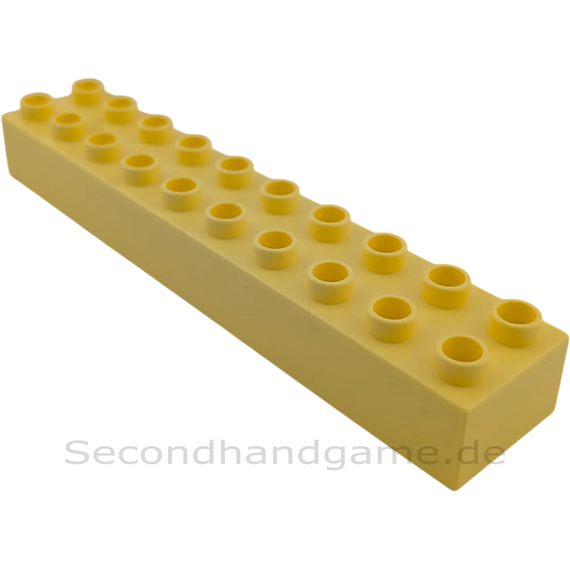 Lego Duplo 2x10 Stein 2291 Hellgelb
