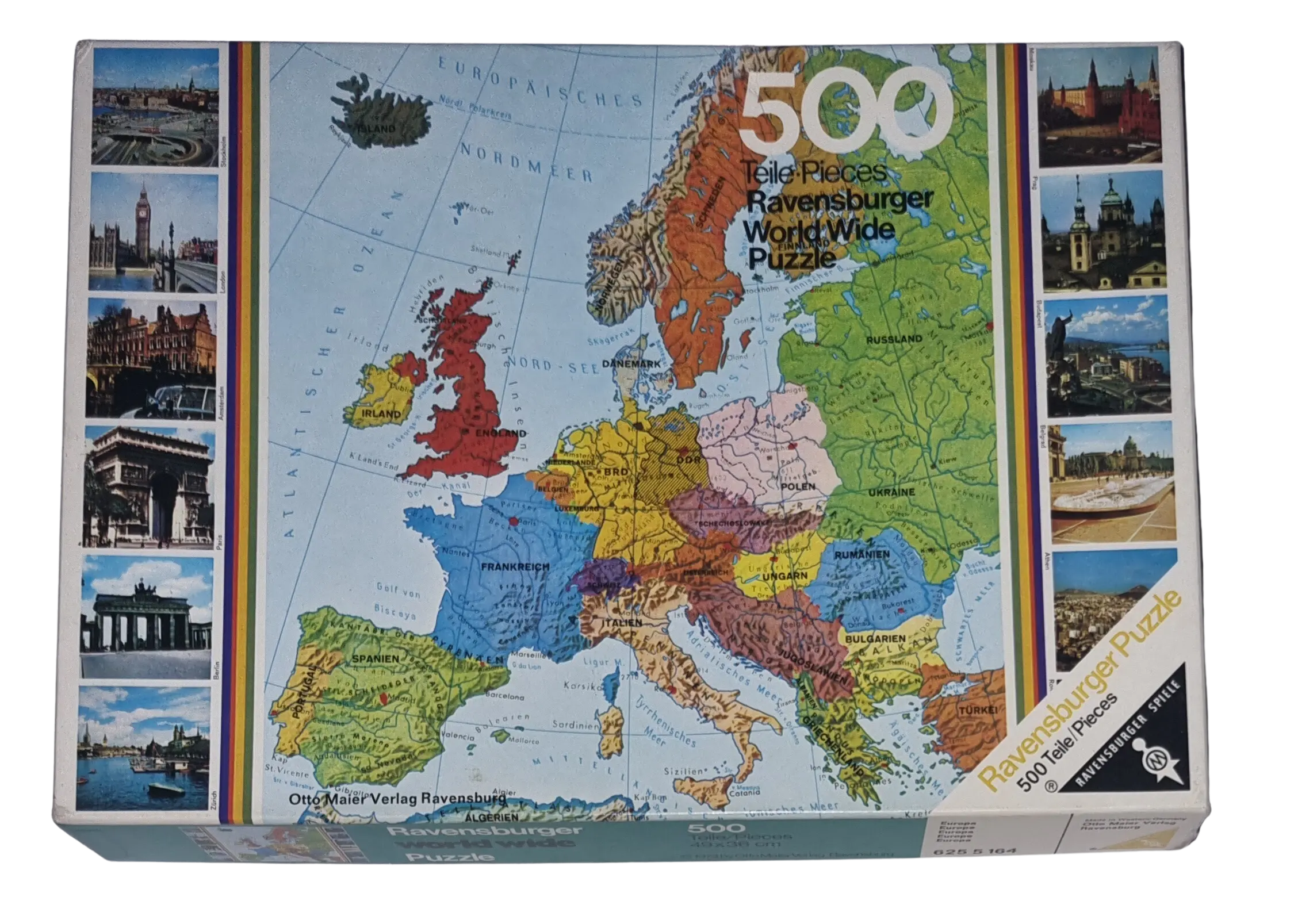 Ravensburger Puzzle World Wide Serie Europa 6255164