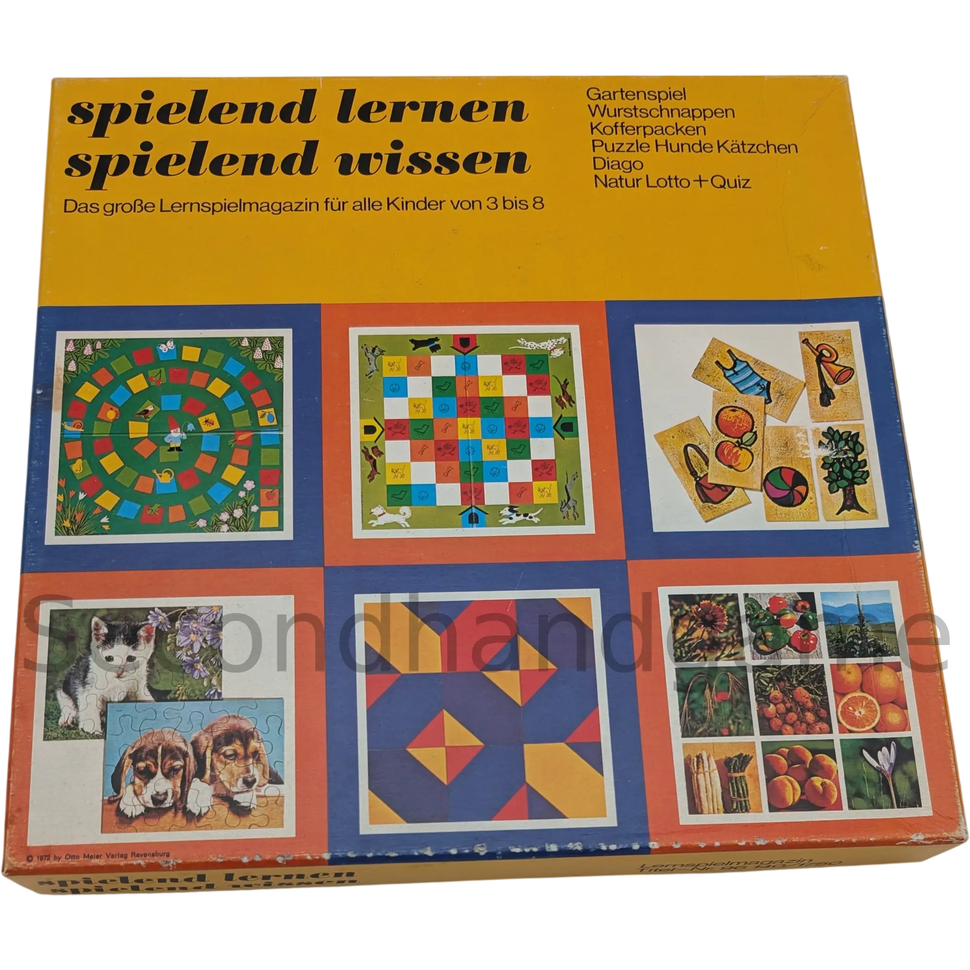 Ravensburger Spielen lernen spielend wissen Das große Lernmagazin Gartenspiel Diago uvm.