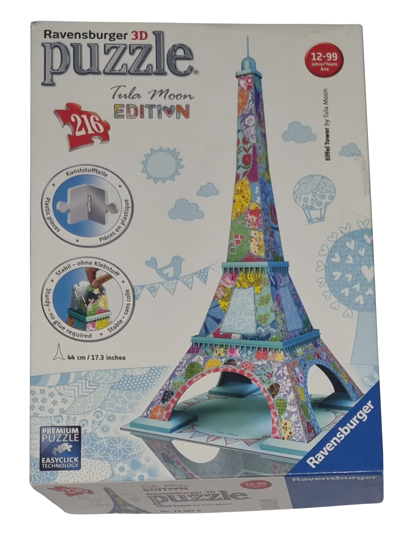Ravensburger 3D Puzzle Tula Moon Edition 216 Teile 125678 Eifelturm