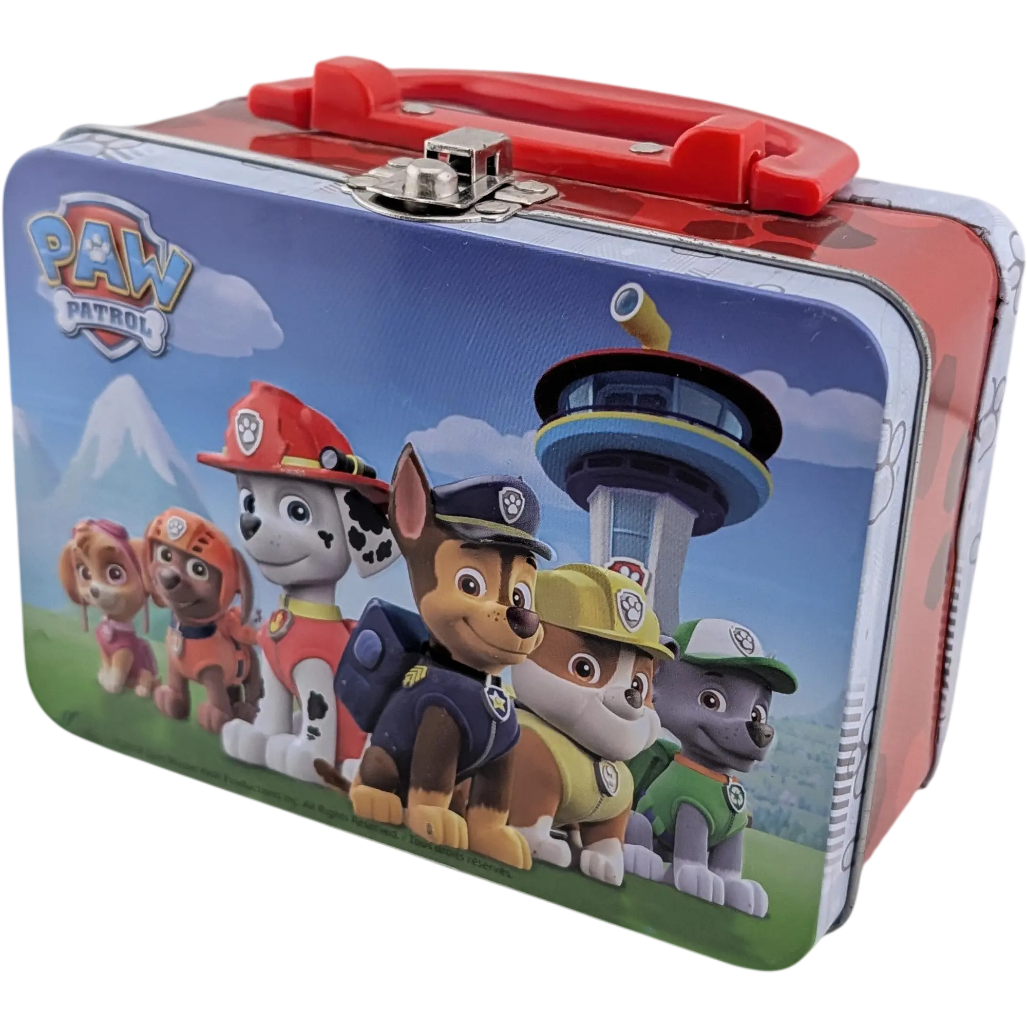 Paw Patrol Memo im Metallkoffer Blechkoffer mit Griff, Ansicht 3