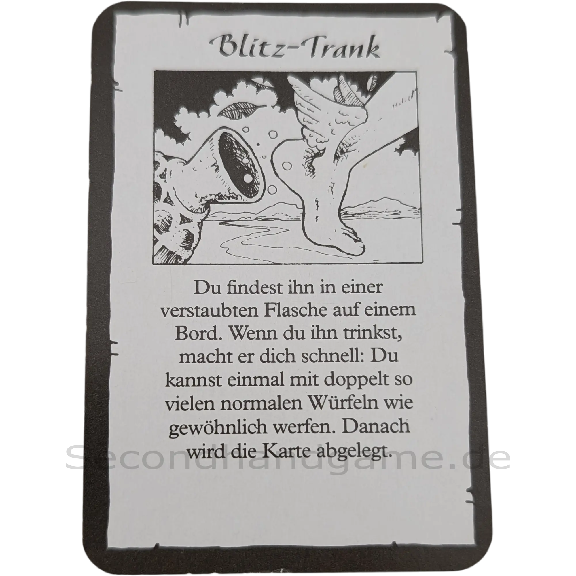 MB Hero Quest Master Schatzkarte Blitz-Trank
