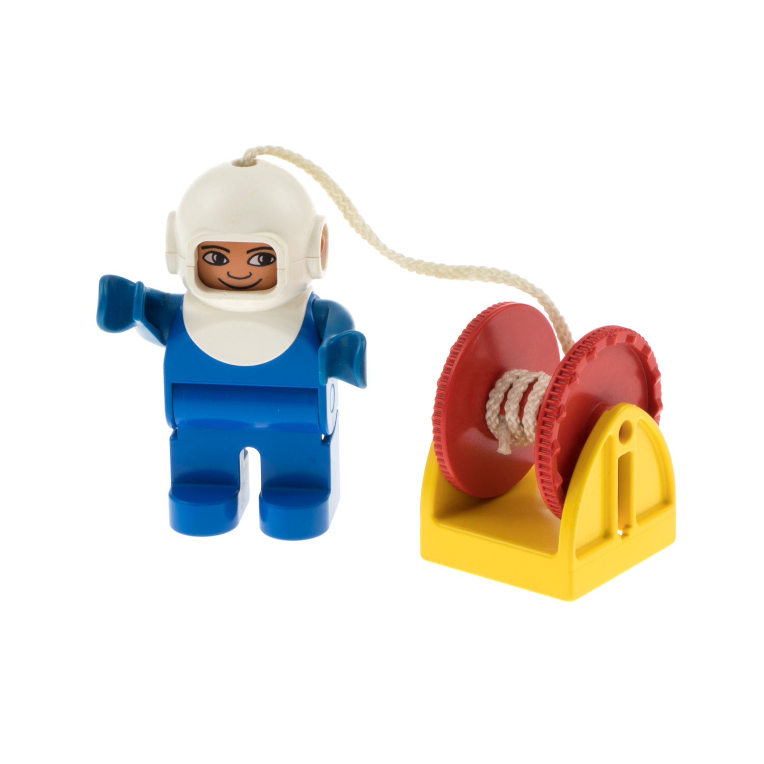 Lego Duplo Figur Mann 4654 Mann Taucher mit Seilwinde