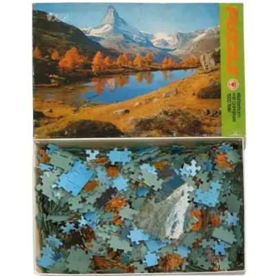 ASS Puzzle 1500 Teile Matterhorn mit Grindjisee 5901/0