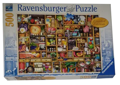 Ravensburger Puzzle softclick 500 Teile 146697 Kurioses Küchenregal