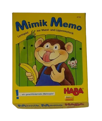 Haba Mimik Memo 4732 Lernspiel Logopädie