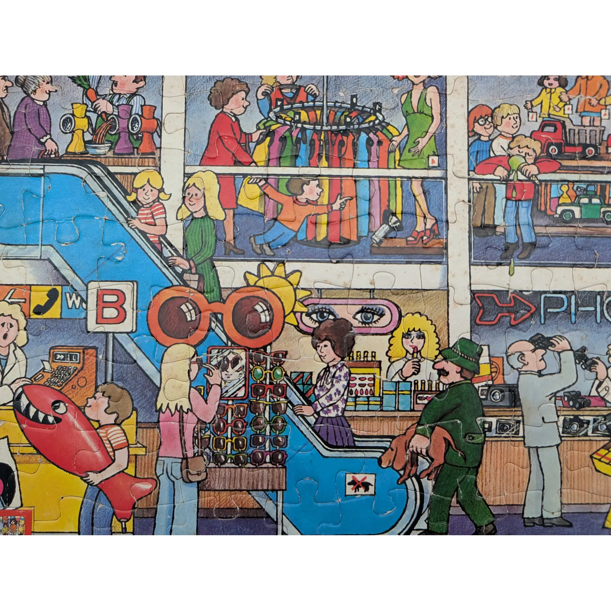 Ravensburger Rahmenpuzzle Im Kaufhaus 71 Teile 62355581, Ansicht 2