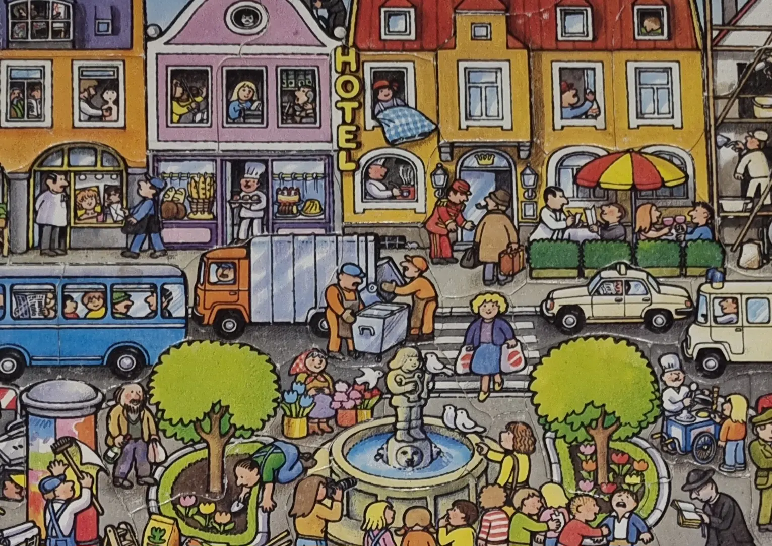 Ravensburger Didacta Rahmenpuzzle Allerlei Berufe 38 Teile 066261