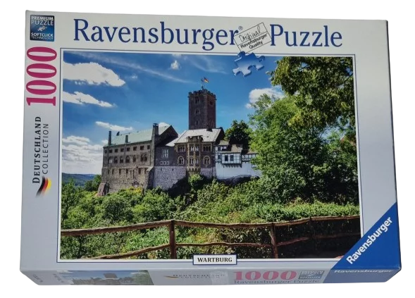 Ravensburger Premium softclick Puzzle Deutschland Collection 1000 Teile 197835 Idyllische Wartburg