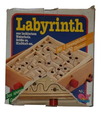 Beluga Echtholz Labyrinth 3D