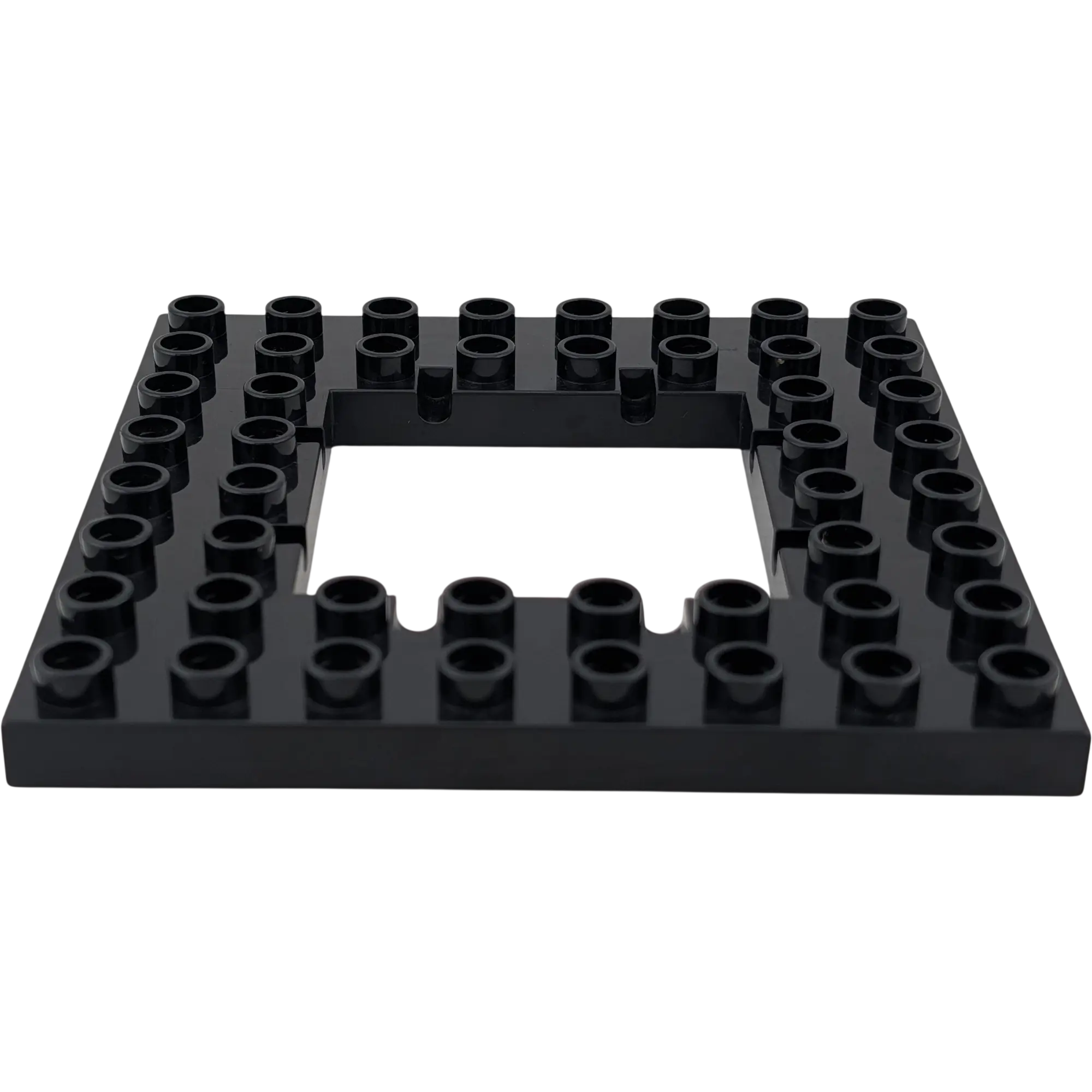 LEGO Duplo 51705 Bauplatte 8x8 Öffnung für Falltür Burg Schwarz